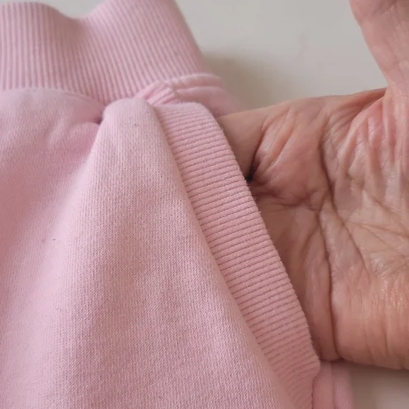 Champion Joggers Sweatpants Graphic Logo Elastic Waist Front Pockets Pink Small - Picture 5 of 16